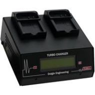 Adorama Dolgin Engineering TC200-i Two-Position Battery Charger, TDM & USB for DMW-BLJ31 TC200-PAN-BLJ31-I-TDM