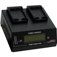 Adorama Dolgin Engineering TC200-i Two-Position Battery Charger w/ USB Port for NP-W126S TC200-FUJI-W126S-I