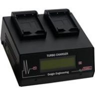 Adorama Dolgin Engineering TC200-i Two-Position Battery Charger, TDM & USB for NP-W126S TC200-FUJI-W126S-I-TDM