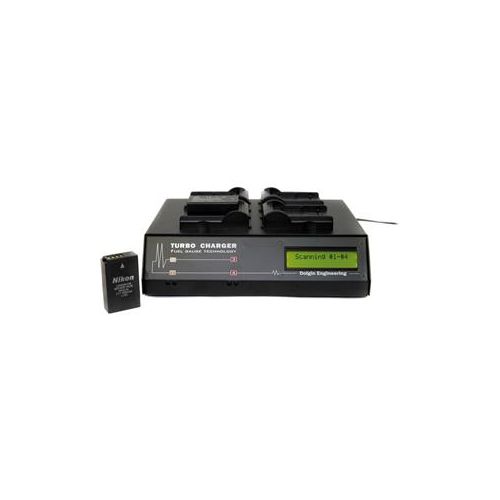  Adorama Dolgin Engineering TC400 4 Position Charger with TDM for Nikon EN-EL20 Batteries TC400-NIK-EL20-TDM