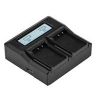 Adorama Green Extreme Dual Smart Charger with LCD Screen for Nikon EN-ENEL8 GX-CH2-ENEL8