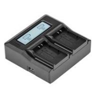 Adorama Green Extreme Dual Smart Charger with LCD Screen for Nikon EN-EL11 GX-CH2-ENEL11