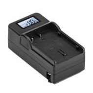 Adorama Compact Smart Charger with LCD Screen for Pentax D-LI90 GX-CH1-DLI90