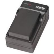Adorama Bower Individual Charger for Canon NB-6L and Samsung 10A 11A Battery, Black CH-G23