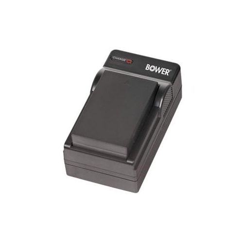  Adorama Bower Individual Charger for Canon NB-6L and Samsung 10A 11A Battery, Black CH-G23