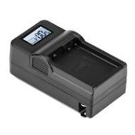 Adorama Green Extreme Compact Smart Charger with LCD Screen for Panasonic GX-CH1-DMW-BLC12