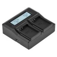 Adorama Green Extreme Dual Smart Charger with LCD Screen for Nikon EN-EL23 GX-CH2-ENEL23