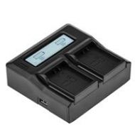 Adorama Green Extreme Dual Smart Charger with LCD Screen for Nikon EN-EL21 GX-CH2-ENEL21
