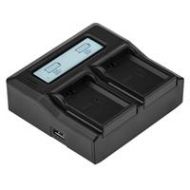 Adorama Green Extreme Dual Smart Charger with LCD Screen for Nikon EN-EL14 GX-CH2-ENEL14