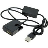 Adorama GyroVu 40 USB to Canon LP-E17 Intelligent Dummy Battery Adapter Cable GV-USB-LPE17