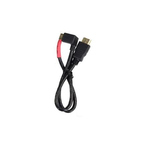  Adorama Alzo Digital 21 Mini-HDMI Cable, Left-Orientation, Red 1868