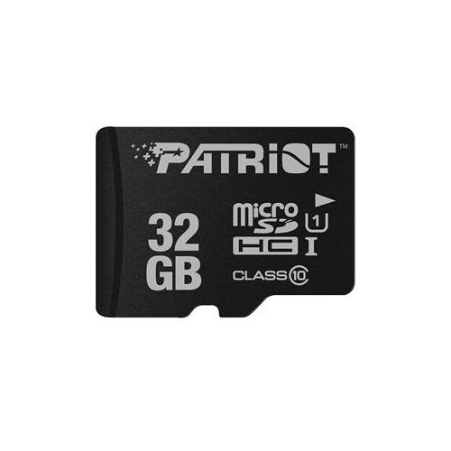  Adorama Patriot Memory LX Series 32GB Micro SDHC Class 10 Flash Memory Card, 80MB/s Read PSF32GMCSDHC10