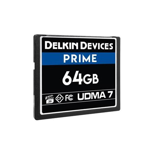  Adorama Delkin Devices Prime 1050X 64GB UDMA 7 CompactFlash Memory Card DDCFB105064G