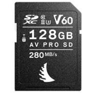 Adorama Angelbird AV PRO SD MK2 128GB V60 Class 10 UHS-II U3 SDXC Memory Card, 1 Pack AVP128SDMK2V60