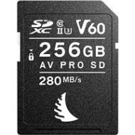 Adorama Angelbird AV PRO SD MK2 V60 256GB Class 10 UHS-II U3 SDXC Memory Card AVP256SDMK2V60