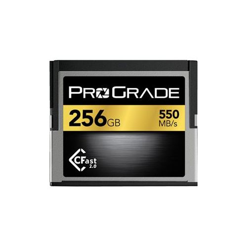  Adorama ProGrade Digital 256GB CFast 2.0 Memory Card, 550MB/s Read, 450MB/s Write PGCFA256GAJNA