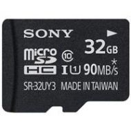 Adorama Sony SR-UY3A Series 32GB R90 Class 10 UHS-1 microSDHC Memory Card SR-32UY3A/TQ