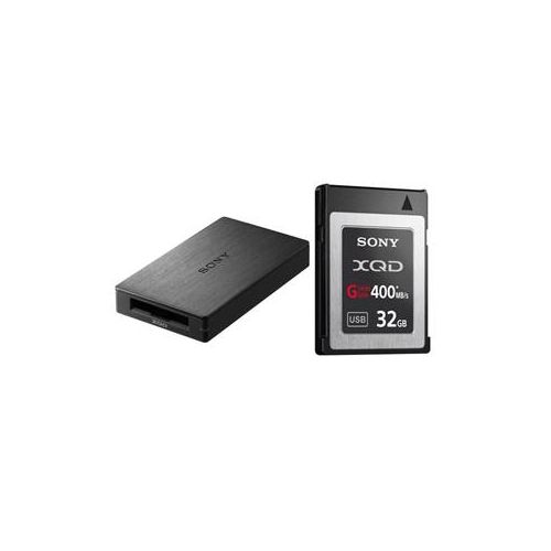  Sony 32GB XQD Memory Card with XQD Memory Card Reader 12025 - Adorama