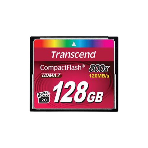  Transcend 128GB UDMA 7 CF Memory Card TS128GCF800 - Adorama