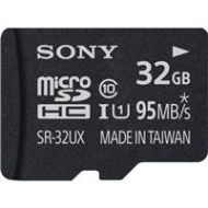 Adorama Sony 32GB SR-UXA Series UHS-I Class 10 U1 microSDHC Memory Card with SD Adapter SR32UXA/TQ