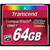 Transcend 64GB Premium UDMA 7 CF Memory Card TS64GCF800 - Adorama