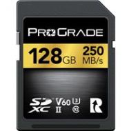 Adorama ProGrade Digital 128GB SDXC UHS-II U3 Class 10 V60 Memory Card PGSD128GBKNA