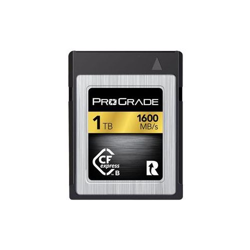  Adorama ProGrade Digital 1TB CFexpress 2.0 Gold Memory Card, 1600MB/s Read, 1000MB/s PGCFX1TBAPNA