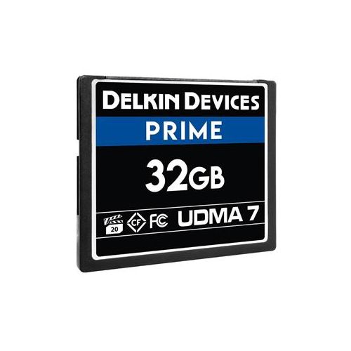  Adorama Delkin Devices Prime 1050X 32GB UDMA 7 CompactFlash Memory Card DDCFB105032G