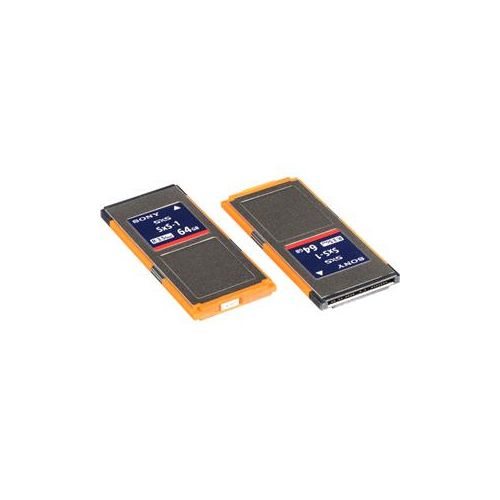  Sony SxS-1 G 1C Series 64GB Memory Card - 2-Pack 2SBS64G1C - Adorama