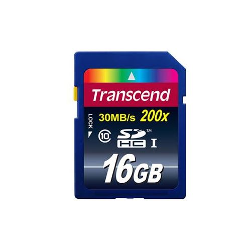  Transcend 16GB Class 10 SDHC Memory Card TS16GSDHC10 - Adorama