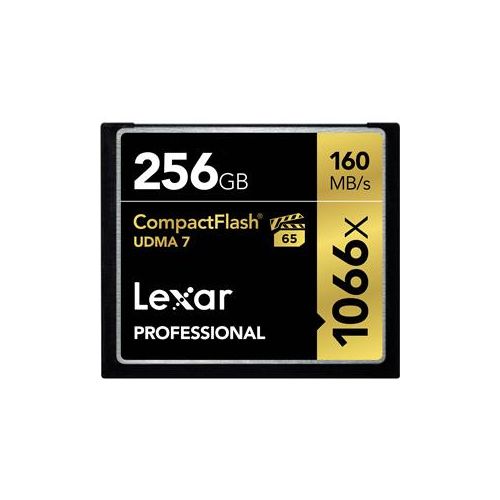  Adorama Lexar 256GB Professional 1066x CompactFlash Memory Card LCF256CRBNA1066