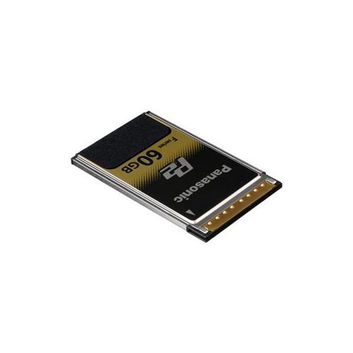  Adorama Panasonic F-Series 60GB P2 Memory Card, Up to 1.2Gbps Transfer Rate AJ-P2E060FG