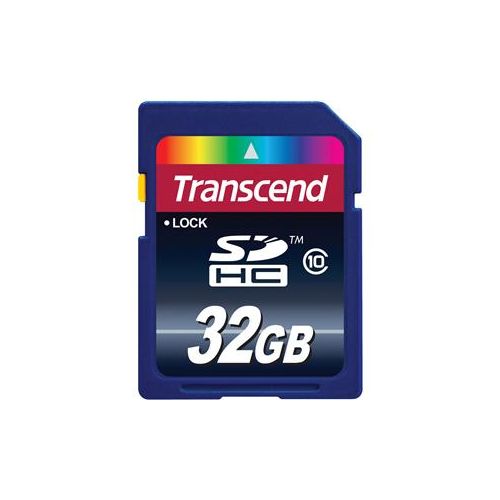  Transcend 32GB Class 10 SDHC Memory Card TS32GSDHC10 - Adorama