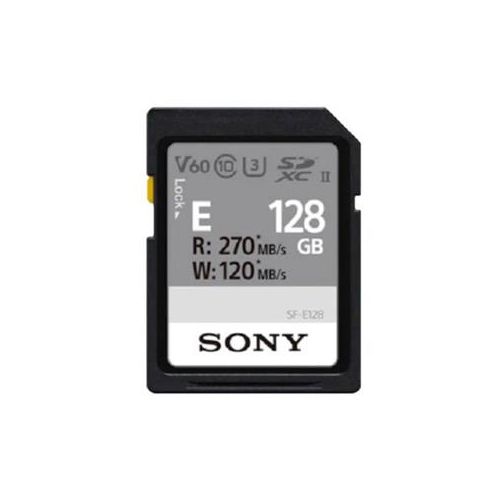  Sony 128GB SF-E Series UHS-II SDXC Memory Card SFE128/T1 - Adorama