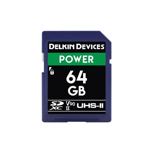  Adorama Delkin Devices 64GB SDXC 2000X Memory Card V90 UHS-II DDSDG200064G