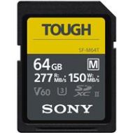 Adorama Sony 64GB SF-M Series Tough UHS-II SDXC Memory Card SFM64T/T1