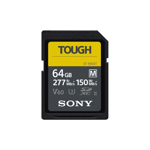  Adorama Sony 64GB SF-M Series Tough UHS-II SDXC Memory Card SFM64T/T1