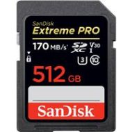 Adorama SanDisk Extreme PRO 512GB UHS-I Class 10 U3 V30 SDXC Memory Card SDSDXXY-512G-ANCIN