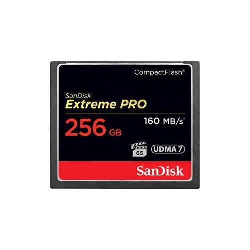  Adorama SanDisk 256GB Extreme PRO Compact Flash Memory Card SDCFXPS-256G-A46