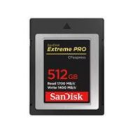 Adorama SanDisk Extreme PRO 512GB CFexpress Type-B Card, 1700MB/s Read, 1400MB/s Write SDCFE-512G-ANCNN