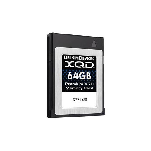  Delkin Devices 64GB Premium XQD Memory Card DDXQD-64GB - Adorama