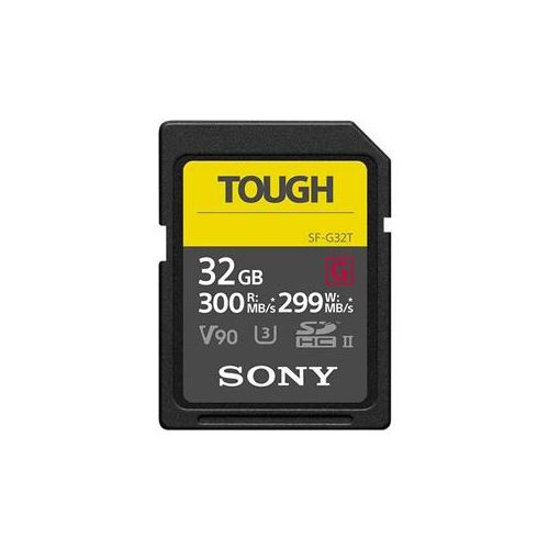  Adorama Sony SF-G Series TOUGH 32GB UHS-II Class 10 U3 V90 SDHC Memory Card SF-G32T/T1