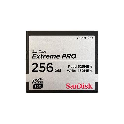  Adorama SanDisk Extreme PRO 256GB CFast 2.0 Memory Card SDCFSP-256G-A46D