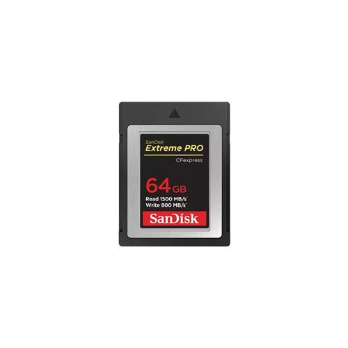  Adorama SanDisk Extreme PRO 64GB CFexpress Type-B Card, 1500MB/s Read, 800MB/s Write SDCFE-064G-ANCNN