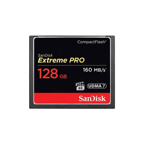  Adorama SanDisk 128GB Extreme PRO Compact Flash Memory Card SDCFXPS-128G-A46