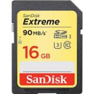 Adorama SanDisk 16GB Extreme SDHC UHS-I U3 Memory Card SDSDXNE-016G-ANCIN