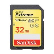 Adorama SanDisk 32GB Extreme SDHC UHS-I U3 Memory Card SDSDXVE-032G-ANCIN