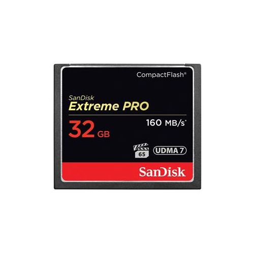  Adorama SanDisk 32GB Extreme PRO Compact Flash Memory Card SDCFXPS-032G-A46