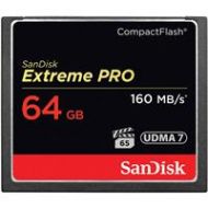 Adorama SanDisk 64GB Extreme PRO Compact Flash Memory Card SDCFXPS-064G-A46