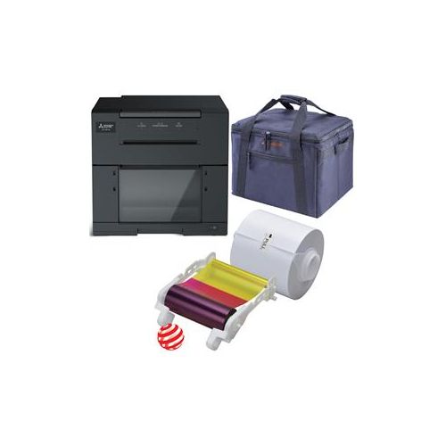  Adorama Mitsubishi CP-M1A Dye Sub Photo Printer w/4x6 Media, Carrying Case (750 Prints) CP-M1A C